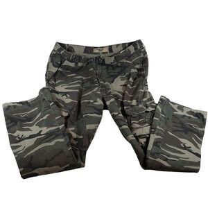 Wrangler Jeans Co Cargo Camouflage Pants Mens 38x30 Relaxed‎ Fit Utility Pockets
